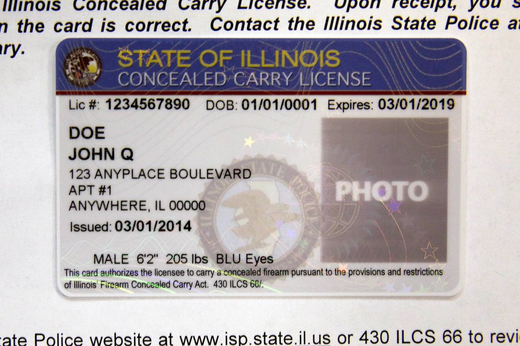 The Previous Illinois Concealed Carry License