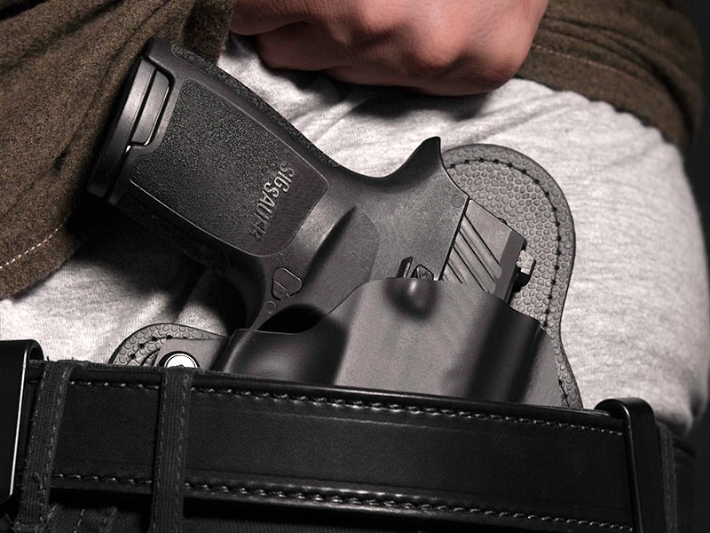 Concealed Carry Pistol in Holster